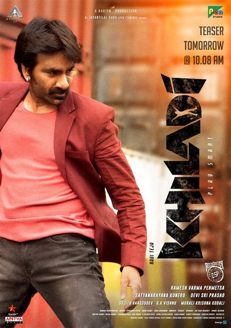 khiladi ravi teja.